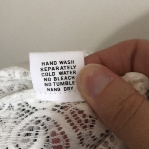 Anthropologie {Blue Tassel} Lace Blouse - Picture 7 of 8